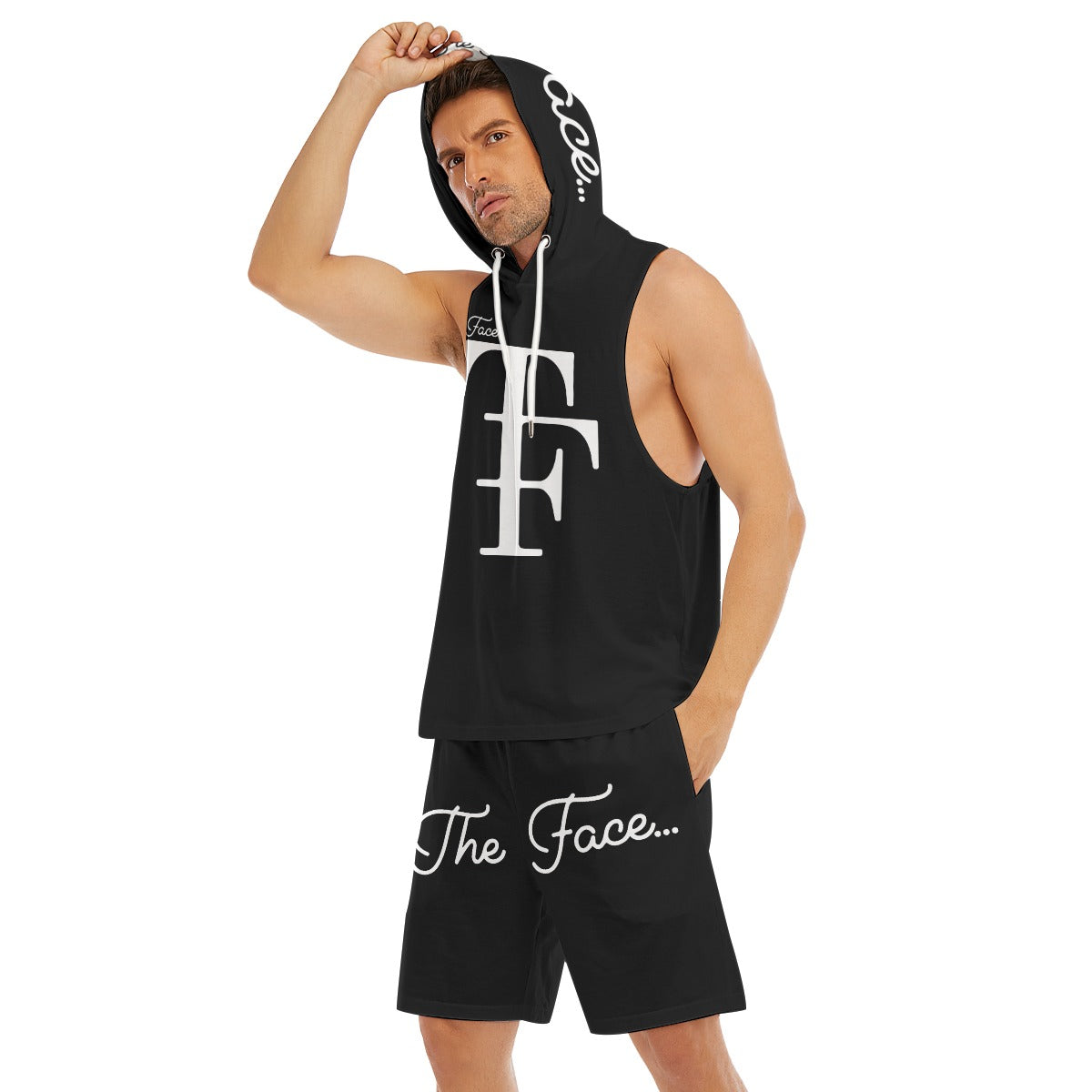 TF Men's Sleeveless Vest And Shorts Set