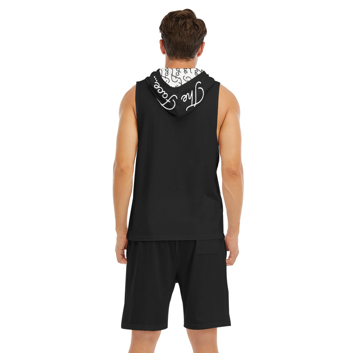 TF Men's Sleeveless Vest And Shorts Set