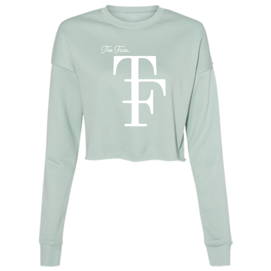 TF Ladies' Cropped Fleece Crew