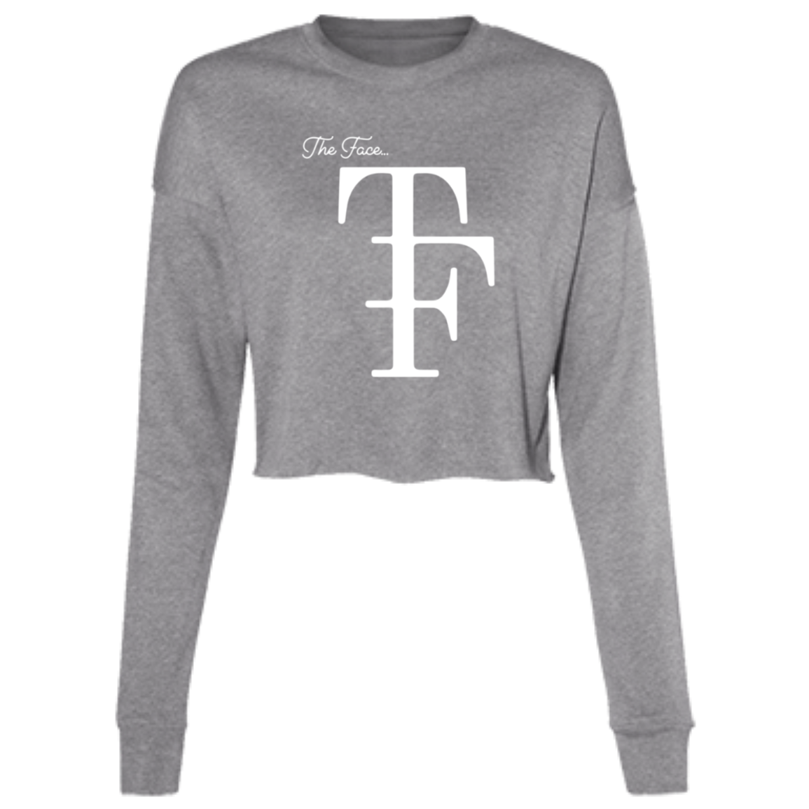 TF Ladies' Cropped Fleece Crew