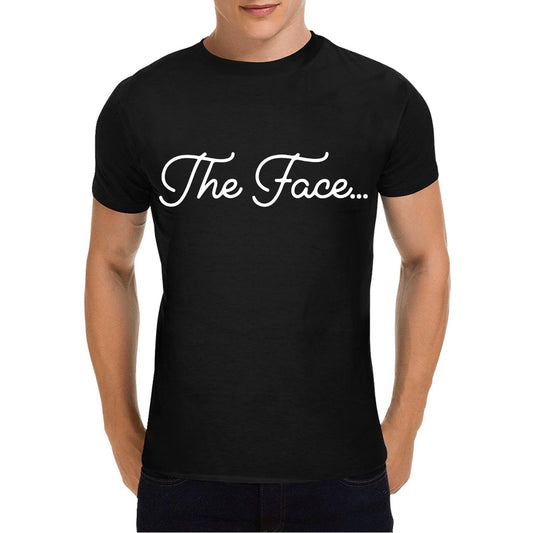 The Face...Men's T-Shirt For The USA |Cotton (DTF) (Black)