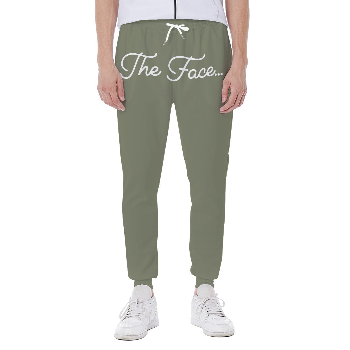 The Face.. Olive Sweat suit Set