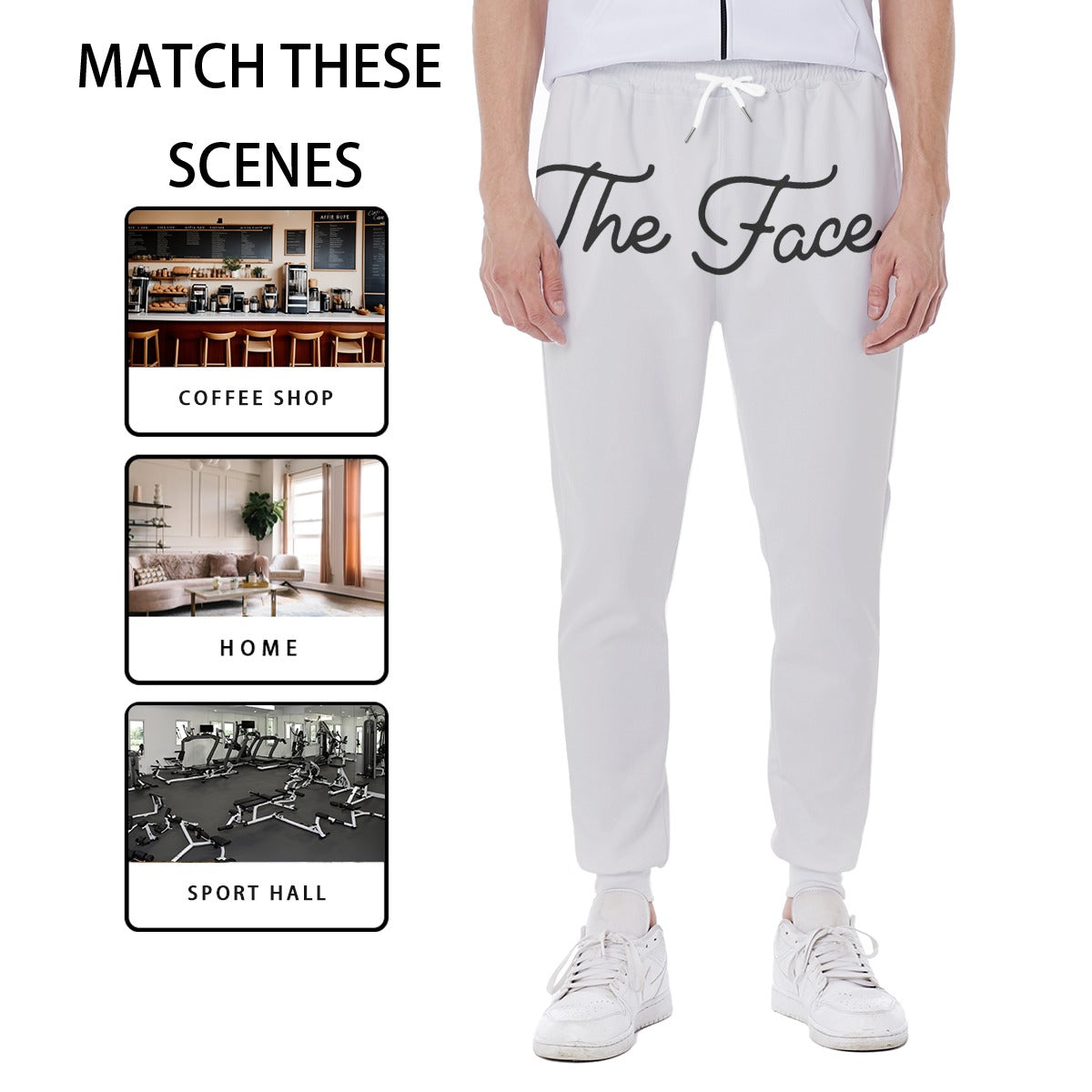 The face...Men's Sweatpants