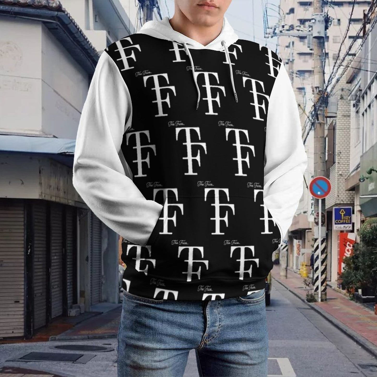 TF Printed Hoodie for Men