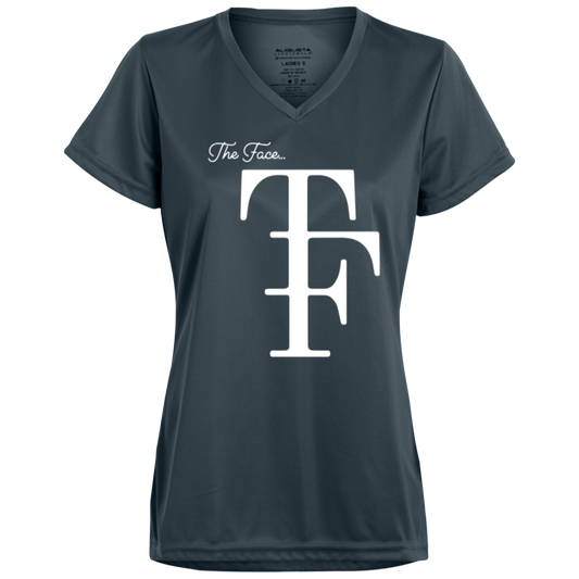 TF Ladies’ Moisture-Wicking V-Neck Tee