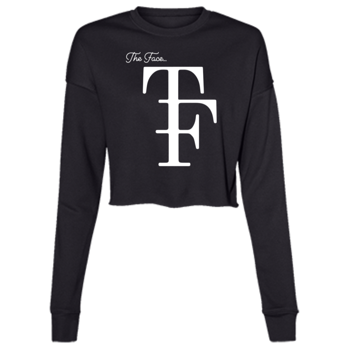 TF Ladies' Cropped Fleece Crew