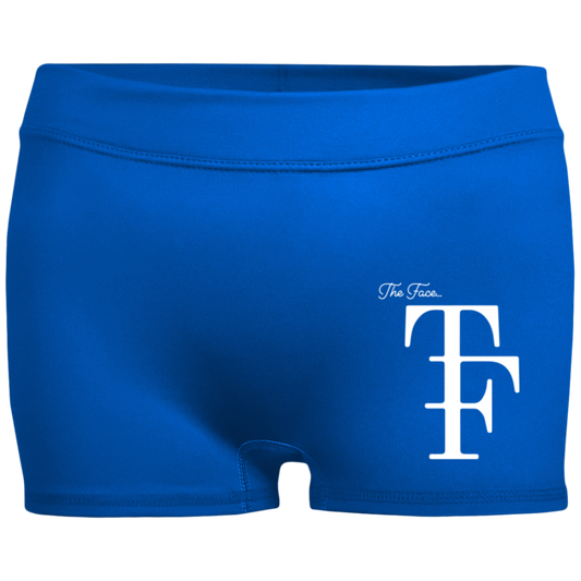 TF Ladies' Fitted Moisture-Wicking 2.5 inch Inseam Shorts