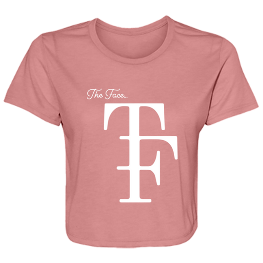 TF Ladies' Flowy Cropped Tee