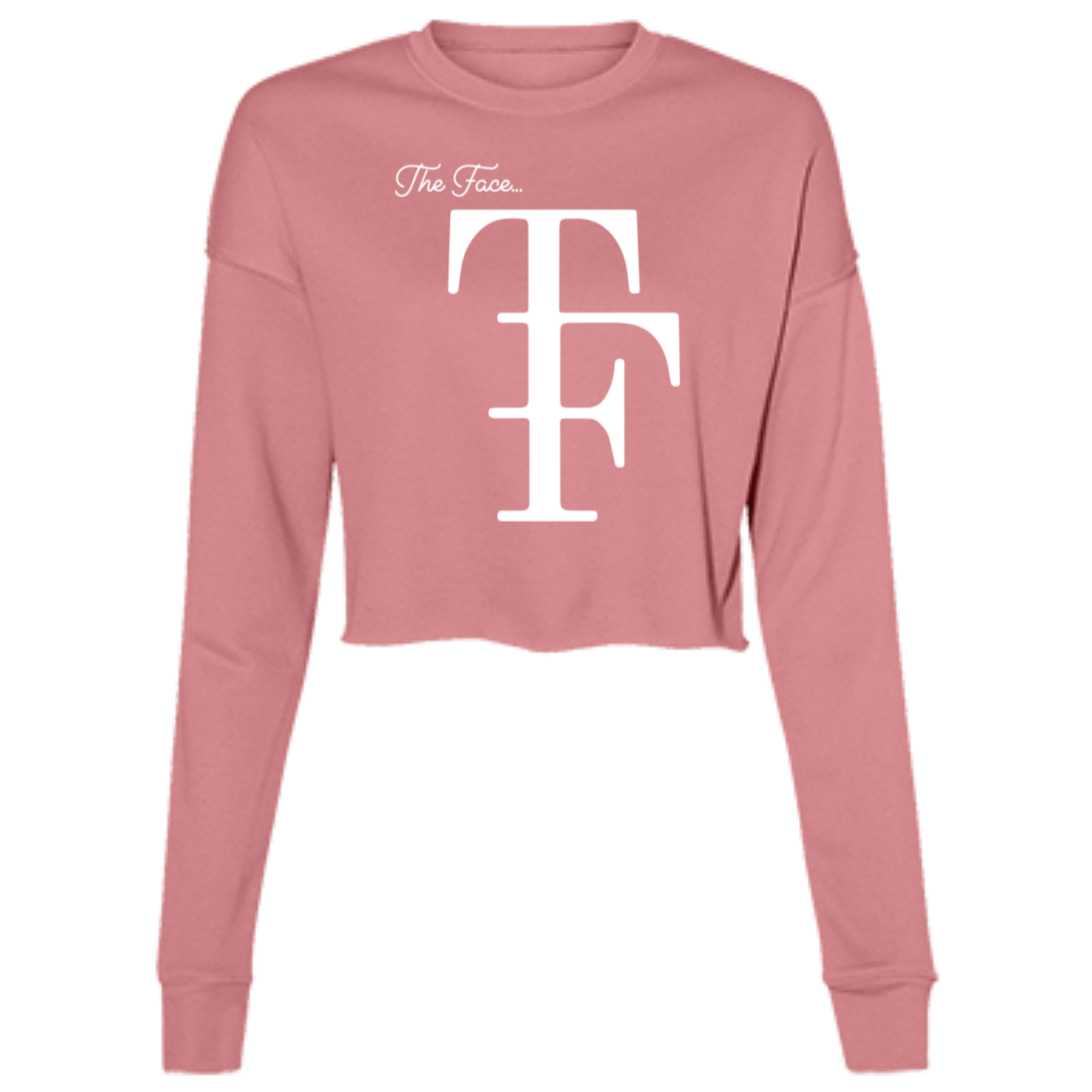 TF Ladies' Cropped Fleece Crew