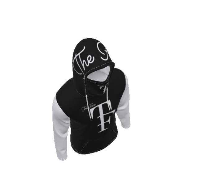 The Face... Black/White Exclusive Sweatpants Suit