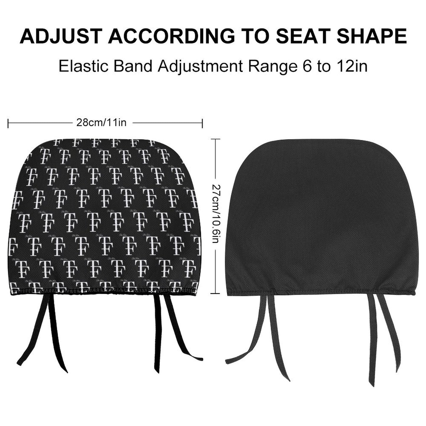 Car Headrest Covers