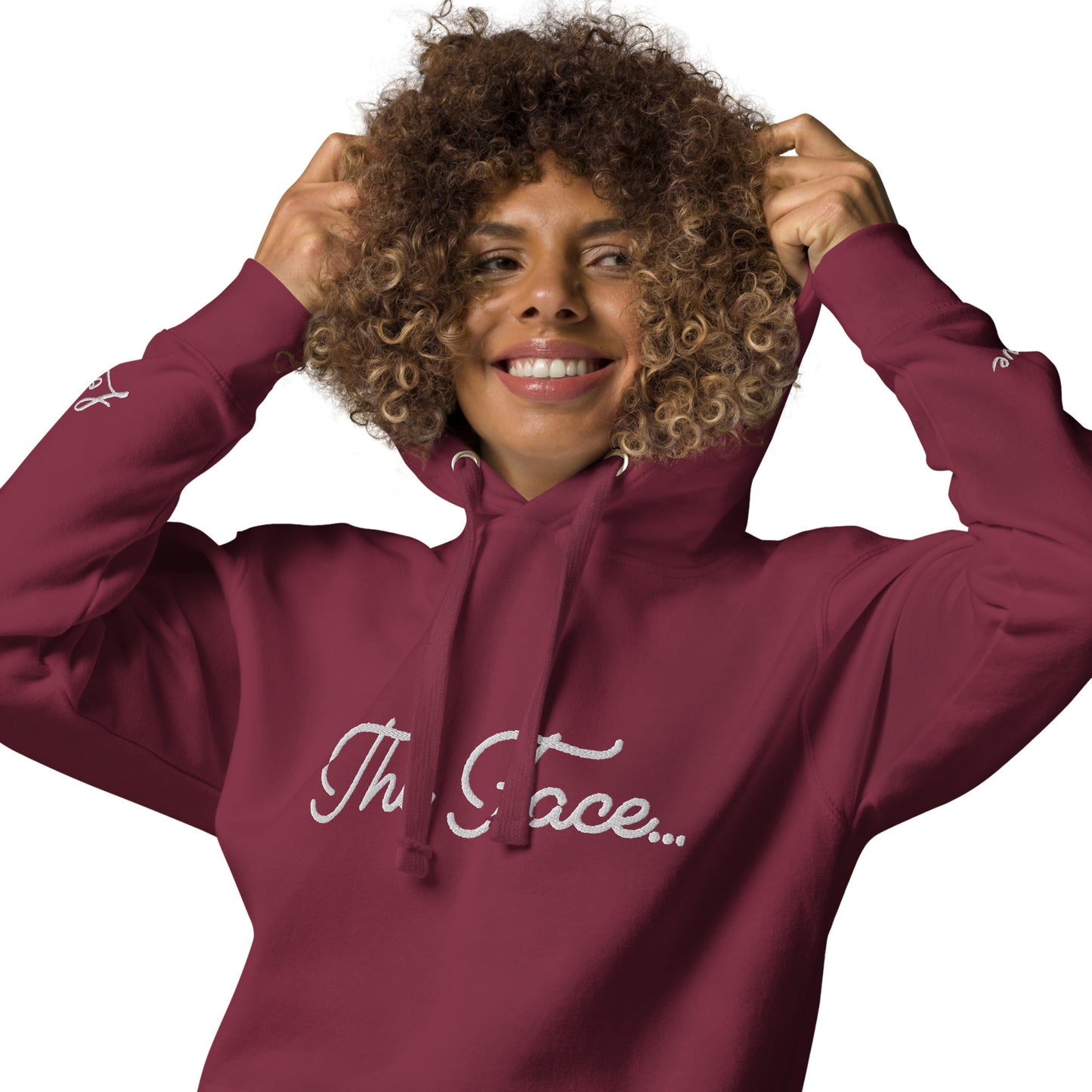 The Face | Embroidery Unisex Hoodie