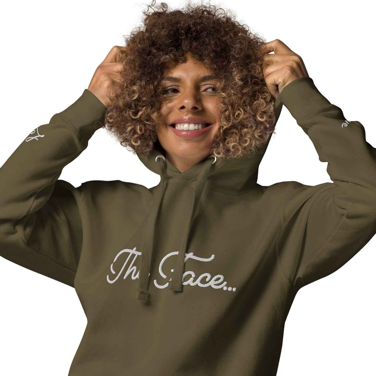 The Face | Embroidery Unisex Hoodie